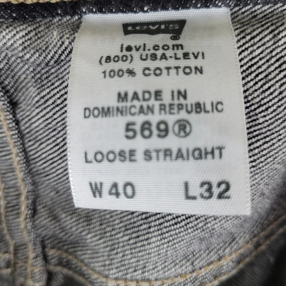 Levi's 569 Loose Straight Men's Jeans‎ Size 40 x 32